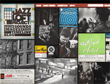 Tablet Screenshot of jazzloftproject.org